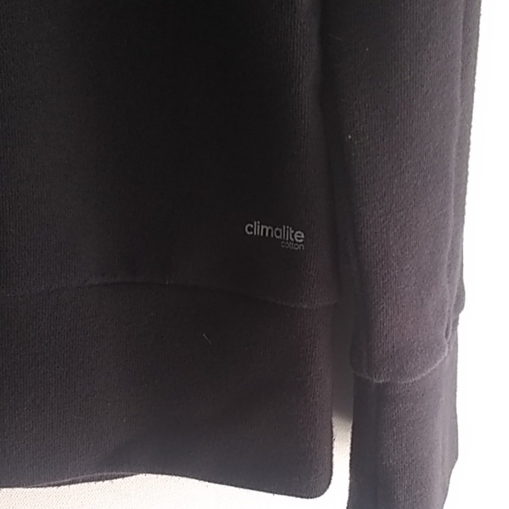 Adidas climalite full zip black jacket - Picture 5 of 8